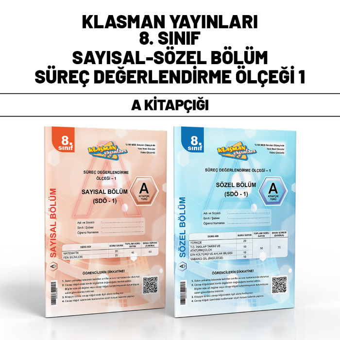 KLASMAN 08.SINIF SÜREÇ DEĞ(SDÖ) SAY/SÖZ 1-A -25-26